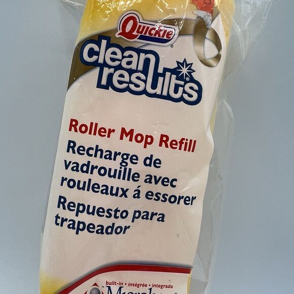 NEW Quickie Clean Results Refill Microban Roller Sponge Mop 0582CRMB Type M - Picture 2 of 7